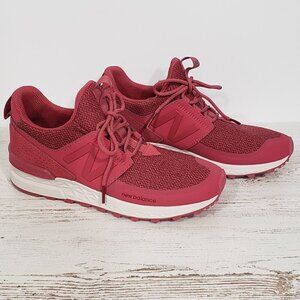 New Balance  Red Sneakers  Women's Size 7B   Excellent condition - like new